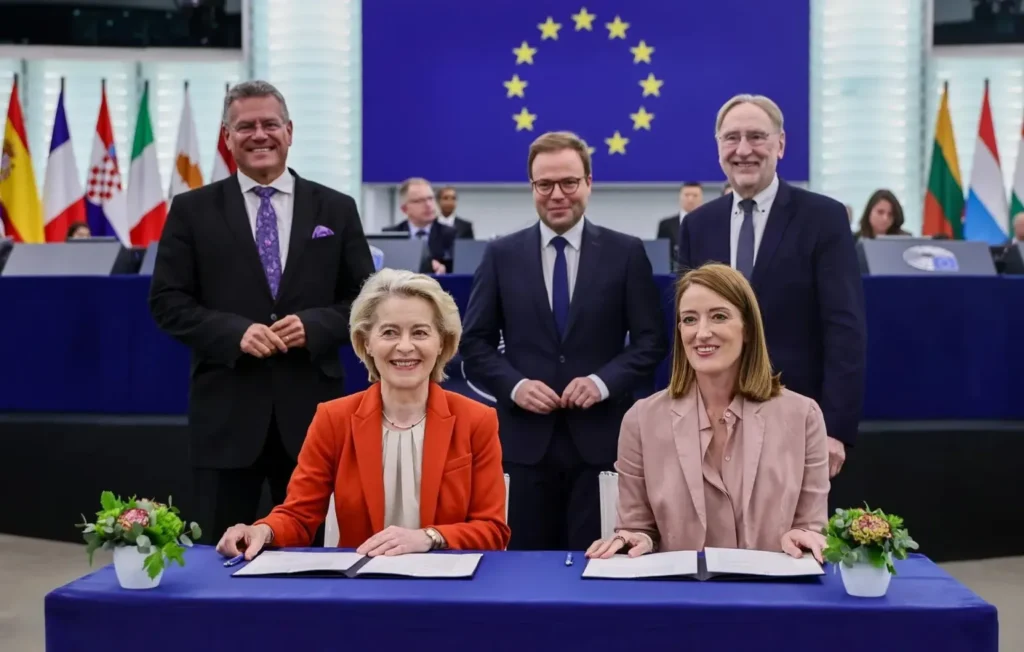 EU US Tariff Deal Sparks Fresh Trade Clash