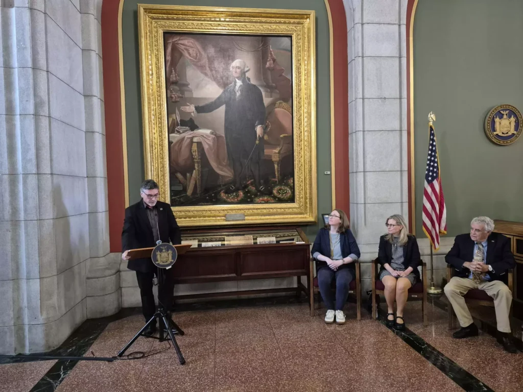 George Washington Portrait Returns To Capitol George Washington Portrait Returns To Capitol