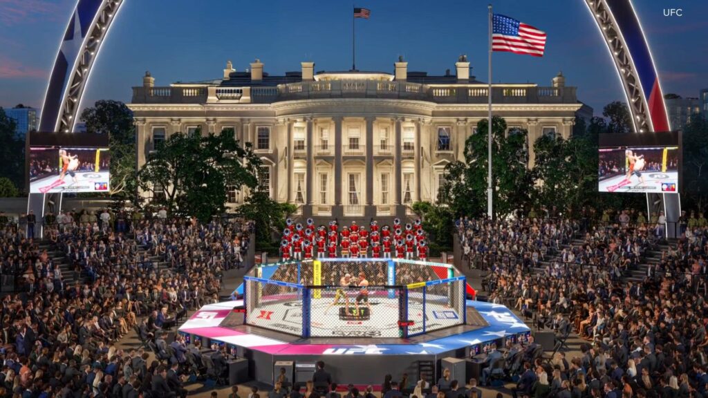 UFC Freedom 250 Fight Scenes in Washington UFC Freedom 250 Fight Scenes in Washington
