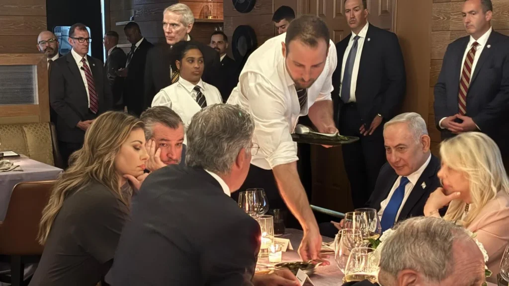 Antoun Sehnaoui Netanyahu Dinner Draws Attention