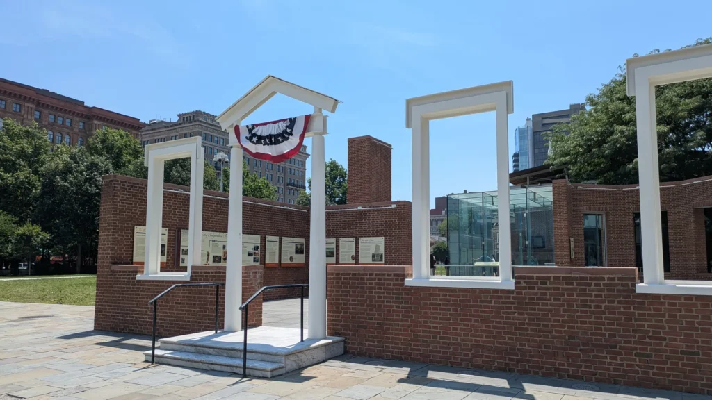 Trump Replaces Slavery Exhibit In Washington Home Trump Replaces Slavery Exhibit In Washington Home