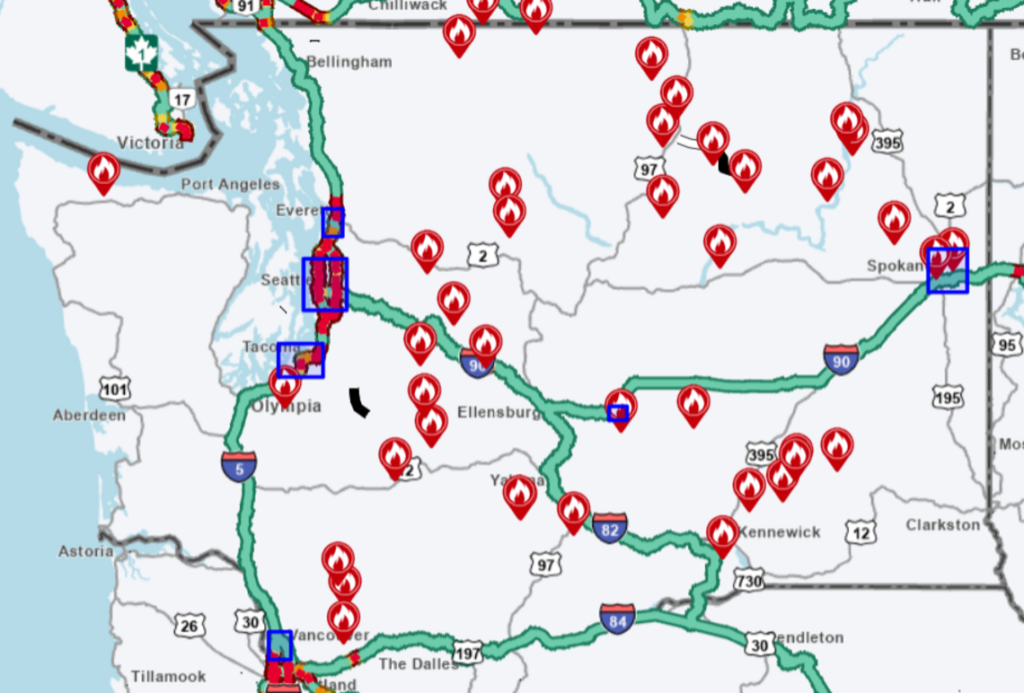 Washington Wildfire Maps Help Track Active Fires Washington Wildfire Maps Help Track Active Fires