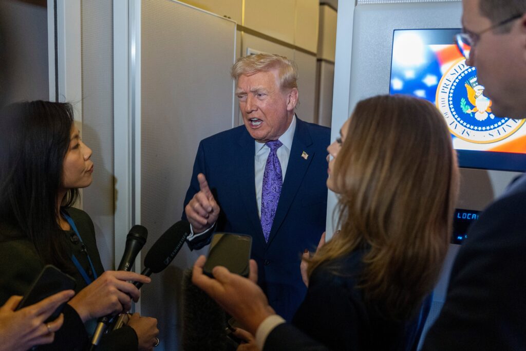 Trump Press Access Clash Widens Trump Press Access Clash Widens